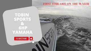 testing out the NEW BOAT  TOBIN SPORTS and 6HP YAMAHA [upl. by Aileda]