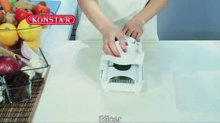 KONSTAR CHANNEL  6 in 1 Kitchen Grater KS3007D [upl. by Elamrej83]