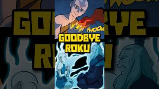 Aang Says Goodbye to Avatar Roku One Last Time  Avatar The Last Airbender avatar comics shorts [upl. by Oab]