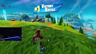 LAZARBEAM Fortnite Victory Royale without MOVING [upl. by Ztnarf]