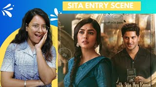 Sita Ramam Movie Reaction  Sita Introduction Scene Reaction Dulquer Salmaan  Mrunal  Rashmika [upl. by Yrevi70]