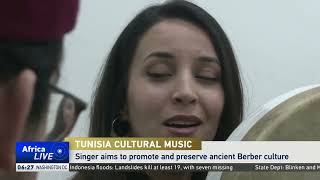 Tunisian singer keen on preserving ancient Berber culture [upl. by Bobbi815]