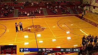 GIRLS Trinity Whitesville vs McLean 12924 [upl. by Cohlette]