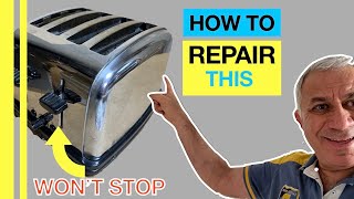 HOW to REPAIR your TOASTER [upl. by Bertina733]