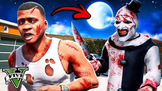 GTA 5 Encuentro al PAYASO ART 🤡🔪 de TERRIFIER [upl. by Outhe]