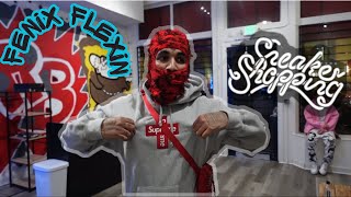 SNEAKER SHOPPING WITH FENIX FLEXIN  HE SPENT HOW MUCH MUST WATCH [upl. by Isyad]