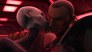 Star Wars TCW  General Grievous meets Asajj Ventress  Commander Colts Death HD [upl. by Pendergast]