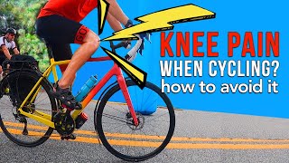 Cycling Knee PAIN  How To Avoid it  Tips for Cyclists [upl. by Claudianus308]