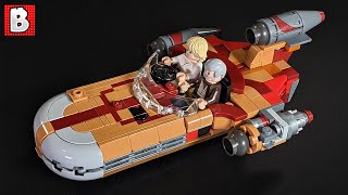 Custom LEGO Lukes Landspeeder Smoooooth [upl. by Jan]