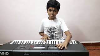 Sriman Narayana song in Keyboard by Srivatsan [upl. by Harlin]