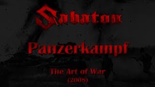 Sabaton  Panzerkampf Lyrics English amp Deutsch [upl. by Ssew]