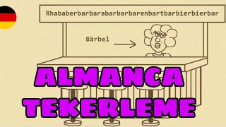 Rhabarberbarbara  Almanca Tekerleme [upl. by Inalel]