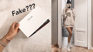 I BOUGHT FAKE CELINE \\ Try on Haul \\ The Best Tshirts Ever  Alo Yoga First Impressions [upl. by Chemesh]