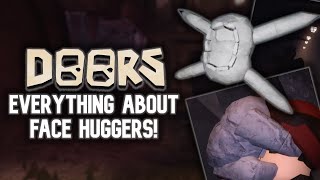 Everything About Face Huggers NEW FLOOR 2 ENTITY In Roblox Doors [upl. by Post]