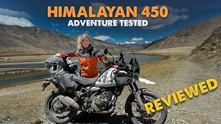 Royal Enfield Himalayan 450 full review  adventure tested in the Himalayas [upl. by Ransom529]