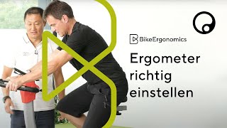 Ergometer richtig einstellen Die besten Tipps für den Heimtrainer [upl. by Aicile]