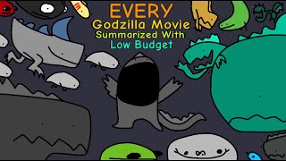 Every Godzilla Movie Summarized In Low Budget [upl. by Reeta113]