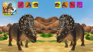 Triceratops Dinosaur Game For Kids Ages 1 to 10  IOS Gameplay Newbie Gaming [upl. by Eimirej]