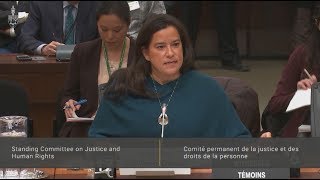 Jody WilsonRayboulds full opening statement at the justice committee [upl. by Yevreh420]