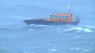 Interceptor 42 in huge seas at Cork Harbour [upl. by Tronna]