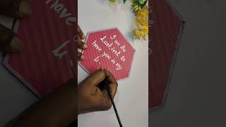 Quick and easy Valentine Day craft idea easycraft easycraft valentinegift valintineday craft [upl. by Esinrahc]