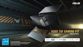 ASUS TUF Gaming F17 2021 Gaming Laptop  Power Through Any Game IntelGaming [upl. by Toback]