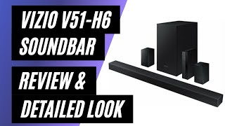 VIZIO VSeries 51 Home Theater Sound Bar V51H6  Review amp Detailed Look [upl. by Ecyak71]