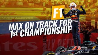 Max on track for first F1 Championship [upl. by Atinwahs]