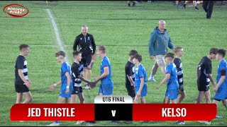 PEEBLES SEVENS 2024  U16 FINAL HIGHLIGHTS  JED THISTLE v KELSO 2824 [upl. by Leupold]