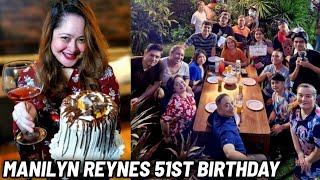 MANILYN REYNES 51ST BIRTHDAY❤️Simpleng Salosalo DINNER PARTY sa Taping ng Pepito Manaloto [upl. by Attirb]