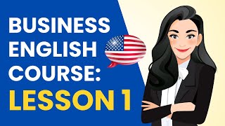 Business English Course  Lesson 1  Essential Job Vocabulary [upl. by Ecissej]