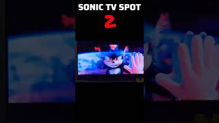 SONIC TV SPOT 2 🖤❤️🍿 sonicmovie3 sonicthehedgehog [upl. by Lednic]