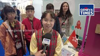 Young Hong Kong Inventors Shine at Geneva Inventions Expo  Exclusive Interview [upl. by Ehrman390]