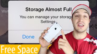 How To Manage Storage and Free Up Space On The iPhone iPad amp iPod Touch [upl. by Libys]