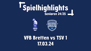 TSV 05 Reichenbach vs VFB Bretten  Verbandsliga Nordbaden [upl. by Leyla869]