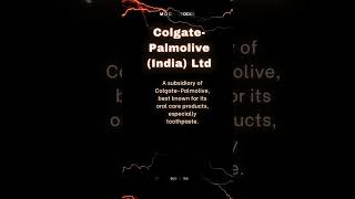 ColgatePalmolive India Ltd stockmarkets nifty bse nse [upl. by Yc534]