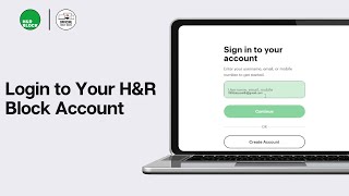 How To Login to Your HampR Block Account  HampR Block Online Sign In [upl. by Ferrigno]