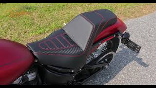 Review CC RIDER Softail Seat for 20182022 Street Bob Softail Standard Carbonfiber Seat FXBB FXST [upl. by Nov]