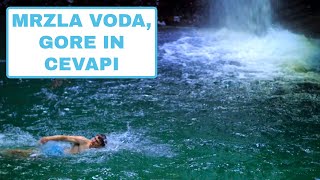 MRZLA VODA GORE amp ĆEVAPI  VLOG 3 [upl. by Ahsinak36]