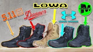 What’s inside Top 5 tactical boots Pt 1 [upl. by Kinemod]