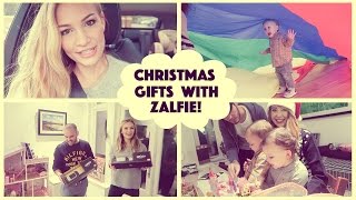 Christmas Gifts with Zalfie  VLOGMAS DAY 24 [upl. by Sesmar]