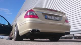 E420 CDI w DPF delete and muffler delete  exhaust sound [upl. by Eahsel]