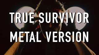 True Survivor David Hasselhoff  Kung Fury  Jonathan Young POWER METAL VERSION [upl. by Euqimod693]