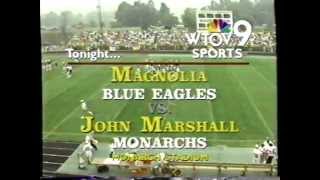 Magnolia vs John Marshall Football 1994 [upl. by Annaeel]