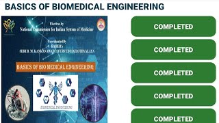 Biomedical Engineering Assignment 15 Answer key  NCISM Elective  202122 Batch  Bams [upl. by Naujed579]