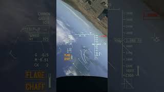 AV42C gets hit by a manpad Hud Cam  aviation aircraft airforce military [upl. by Nodyarg494]