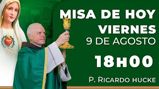 Misa de hoy 1800  Viernes 9 de Agosto rosario misa [upl. by Adnawed673]