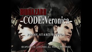 Biohazard  Code  Veronica  Genteiban  Sega Dreamcast  Intro amp Title Screen [upl. by Foushee]