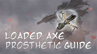 Sekiro Loaded Axe Guide  Everything about the Loaded Axe Prosthetic Tool [upl. by Ennaillij]