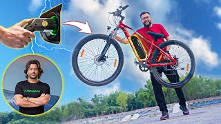 I Bought MS Dhoni Wali Electric Cycle in Real Life [upl. by Engdahl]